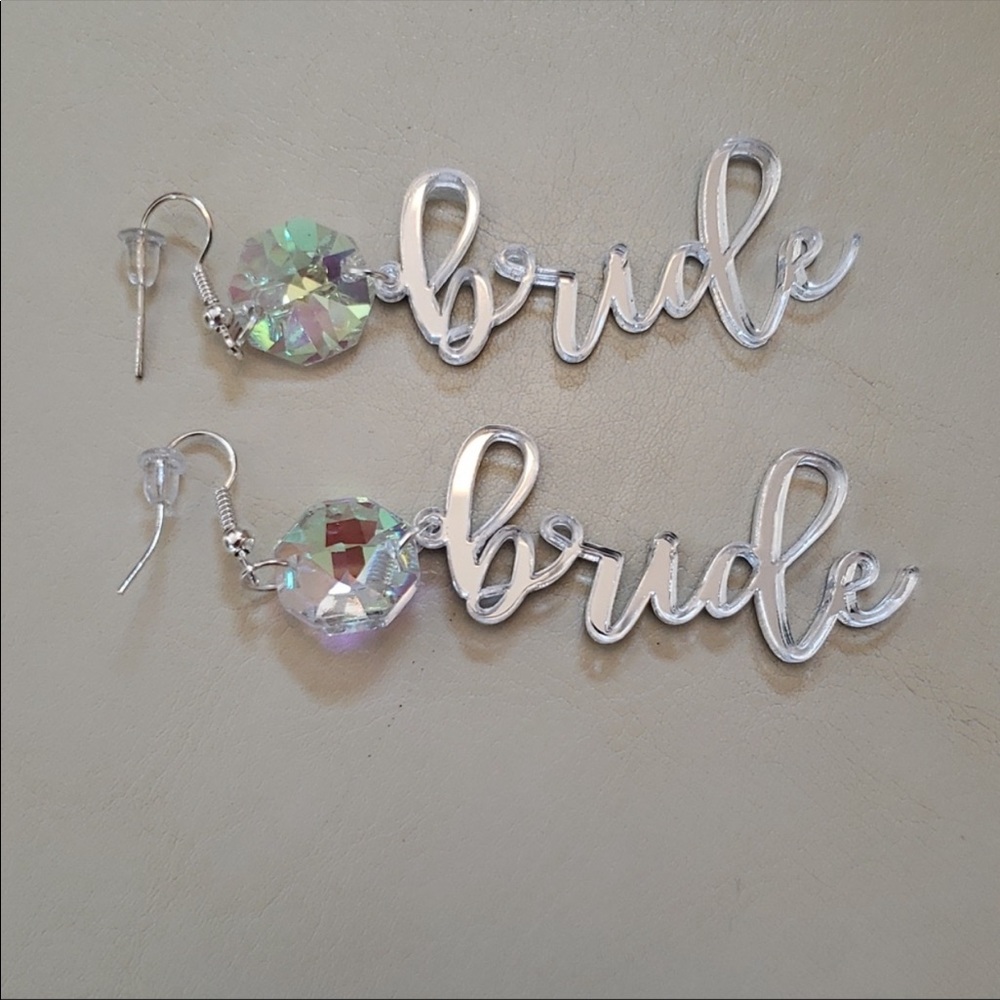 Super Cute BRIDE Earrings